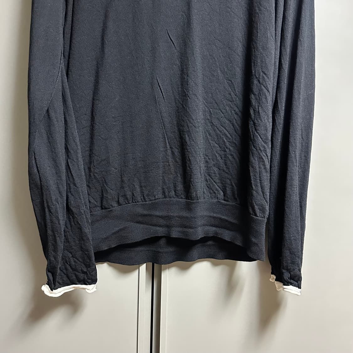 마르지엘라 레이어링 니트 블랙 XL 상품이미지3