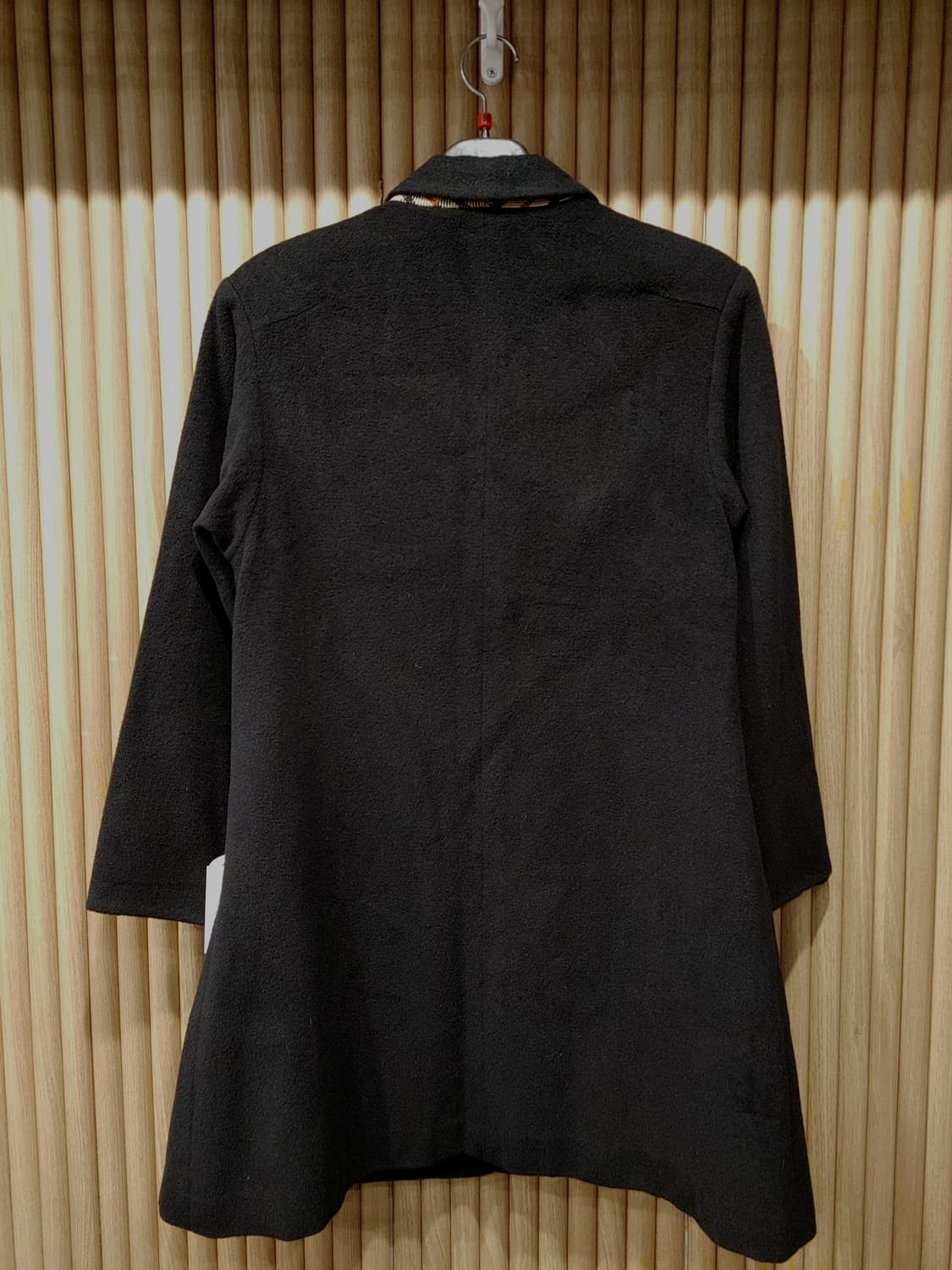 무배) 빈티지 닥스 블랙 울 코트 - S 상품이미지2