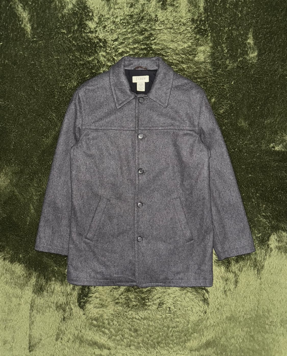 [S] J.Crew 제이크루 울 블렌디드 퀼티드 코트 그레이 상품이미지1