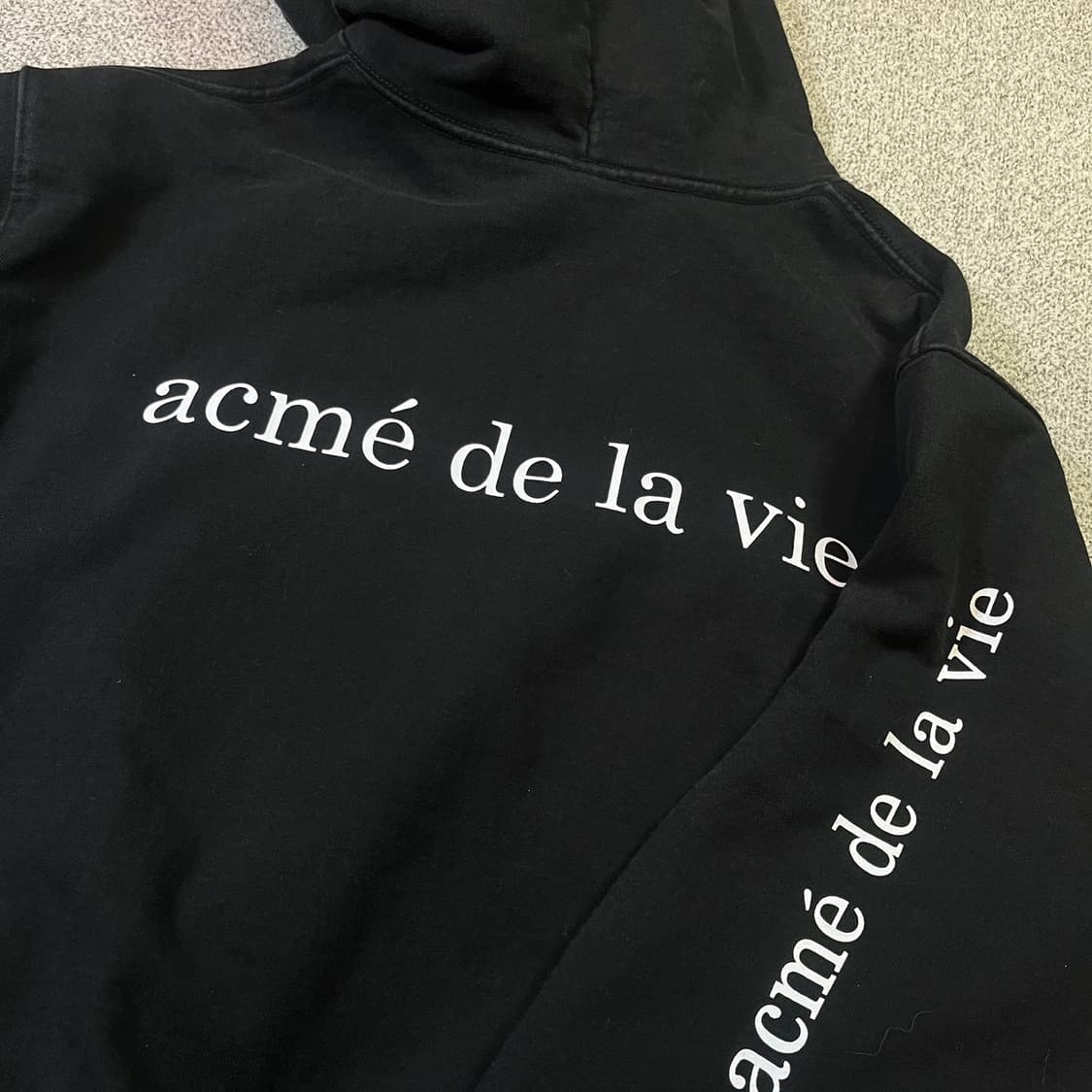 아크메드라비 빅로고 후드티 상품이미지3