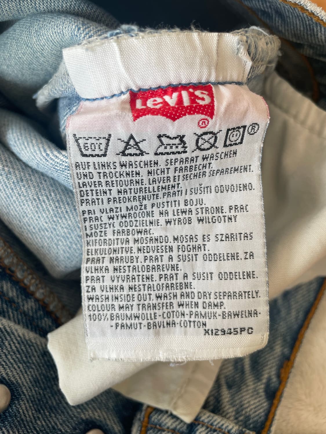 Levi's 501 vintage denim 상품이미지6