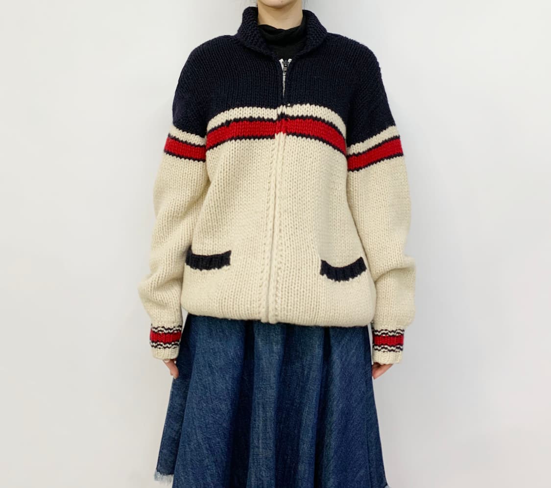 PARALYSER 니트 집업 상품이미지2