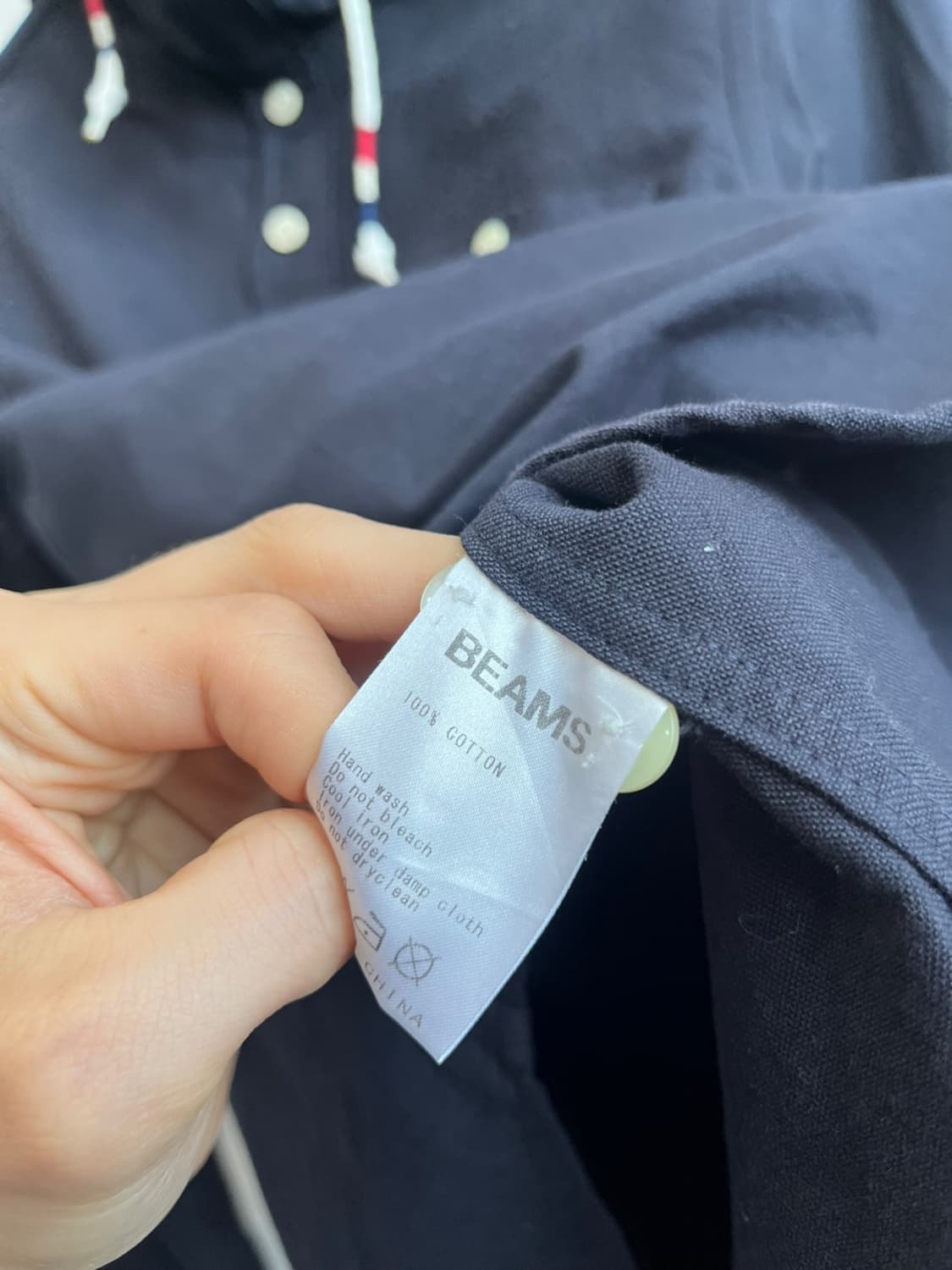 Beams 빔즈 하이넥 후디 자켓 상품이미지6