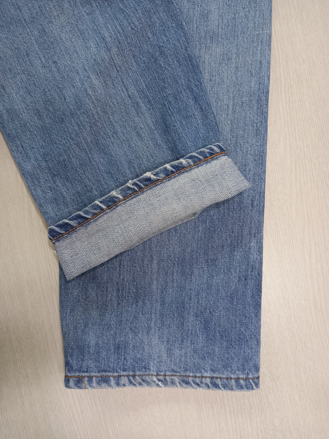35 70's 리바이스207 USA 오렌지탭 연청 35-250 상품이미지5