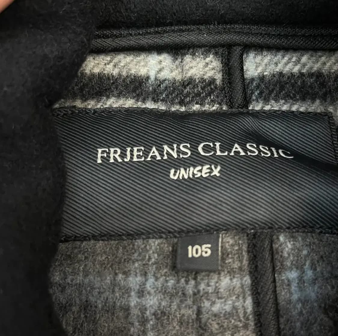 FRJ 남성 울 80% 떡볶이 더플 코트 (105) 상품이미지3