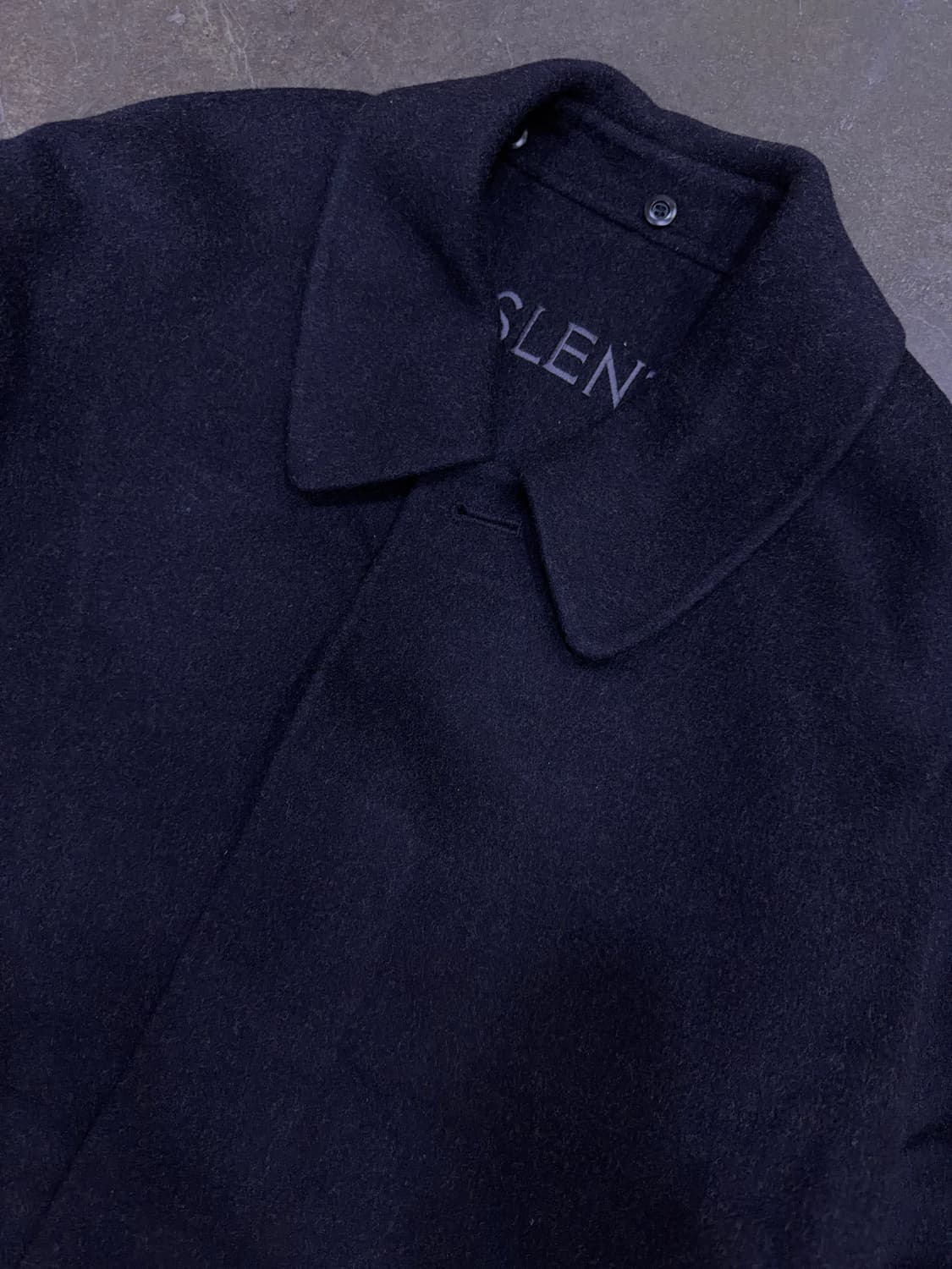 보스렌자 울 캐시미어 레이온 블렌디드 발마칸 롱코트 95 상품이미지3