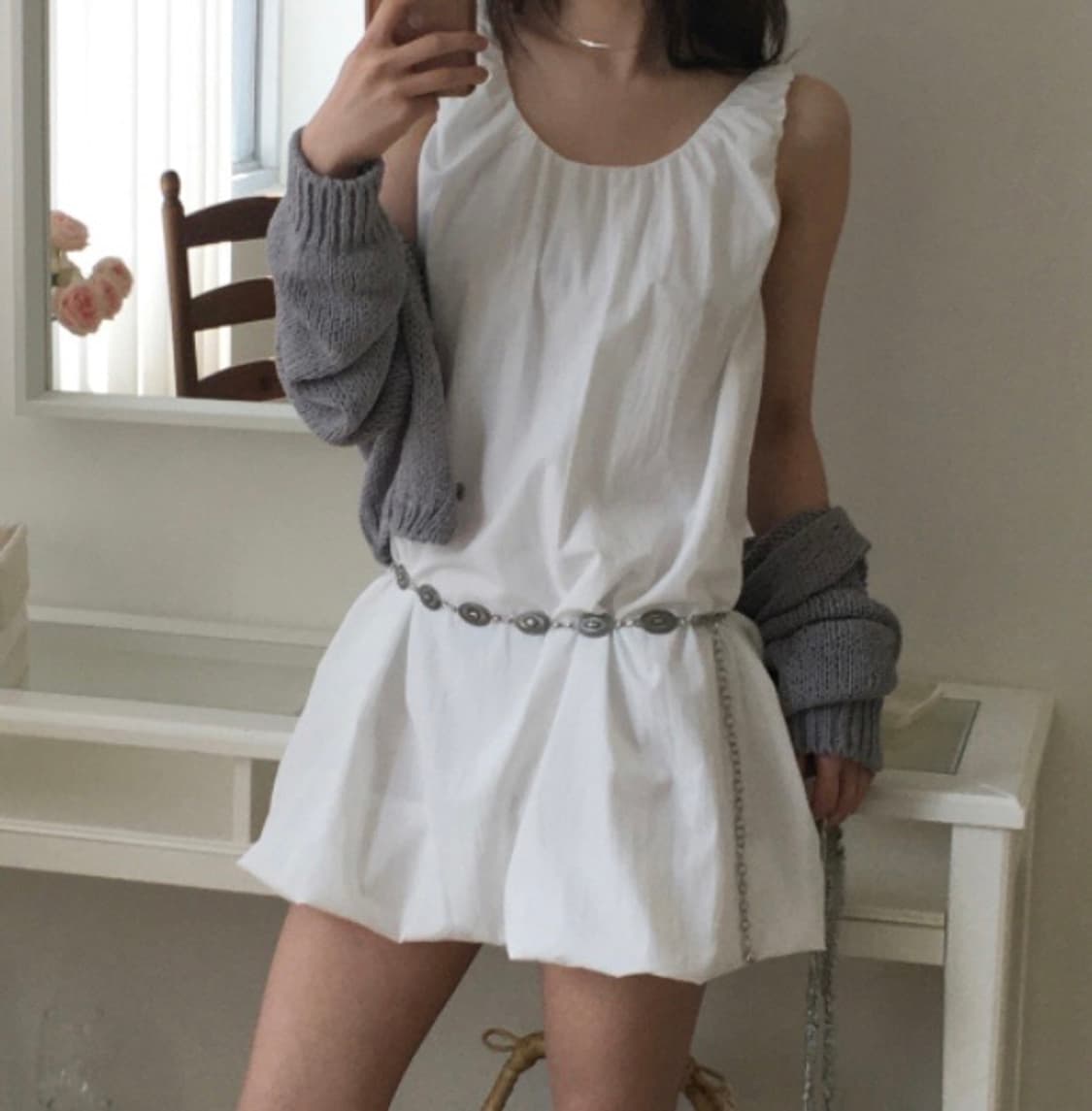 벌룬 미니 원피스 상품이미지1