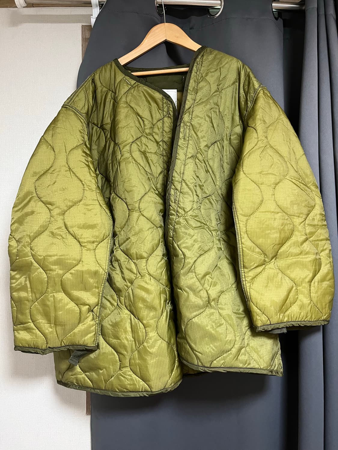 M65 피쉬테일 파카 오리지널 개파카 M 데드스탁 상품이미지5