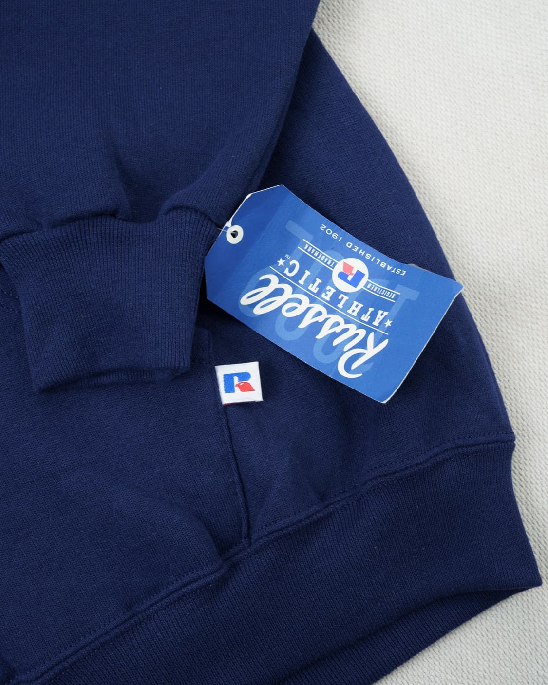 (XL) 데드스탁 러셀 애슬레틱 플레인 스웻 후디 상품이미지3