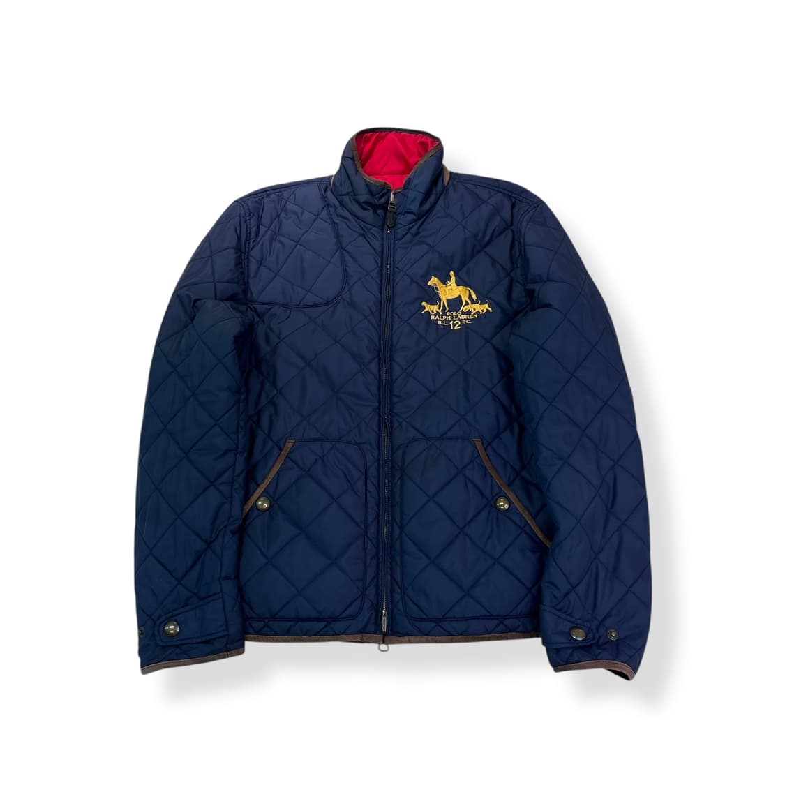 100 폴로랄프로렌 리버시블 양면 퀄팅 레더 자켓  상품이미지1