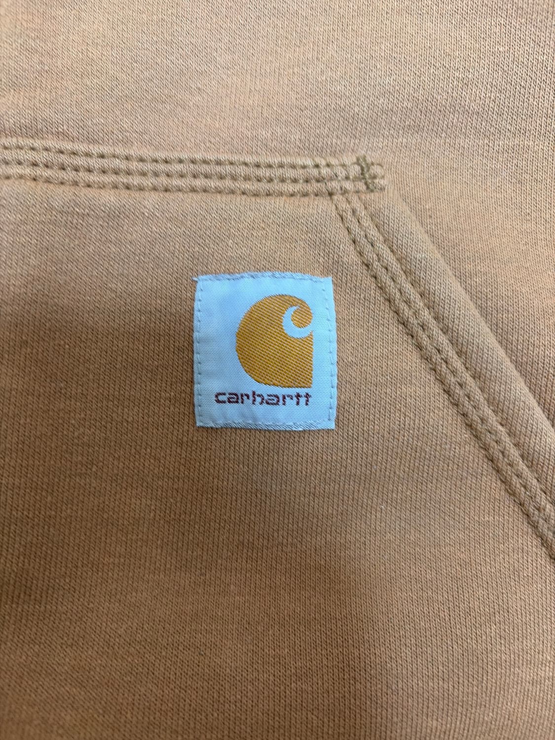 칼하트 써멀 후드집업 브라운 s 상품이미지3