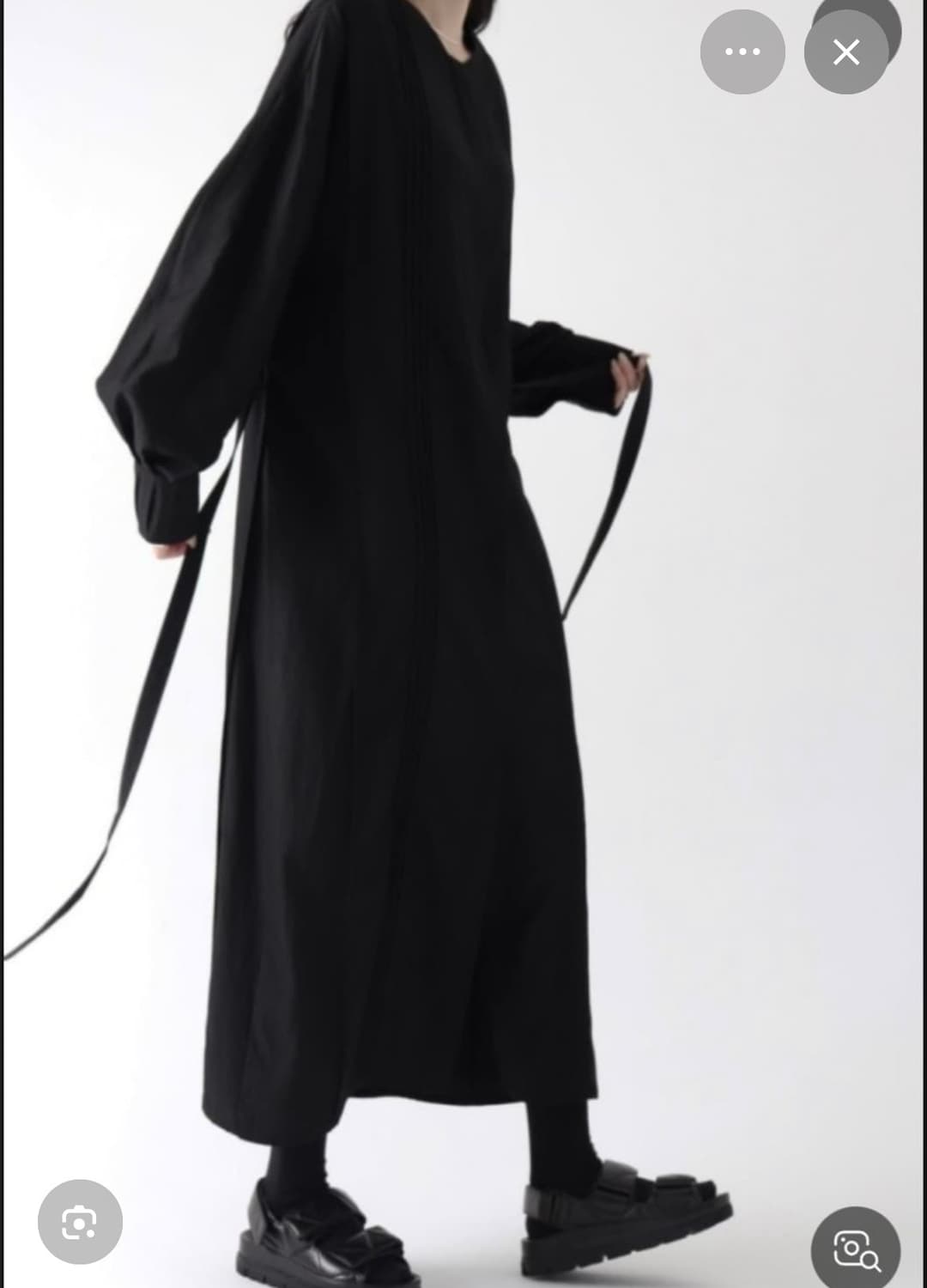 트리밍버드 플리츠 로브 원피스 상품이미지3