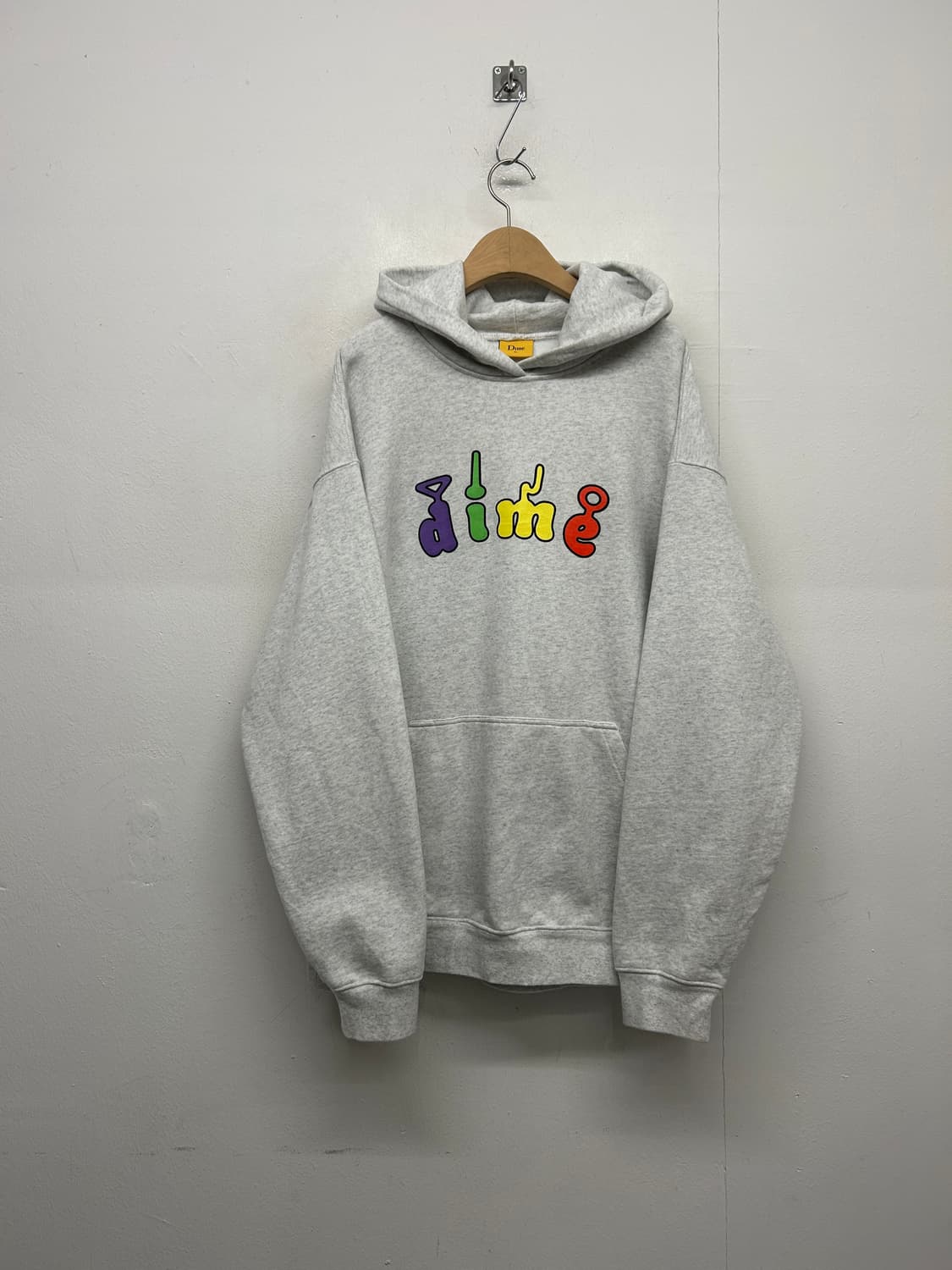 Dime 다임 멜란지컬러 텔레토비 후드티 상품이미지1