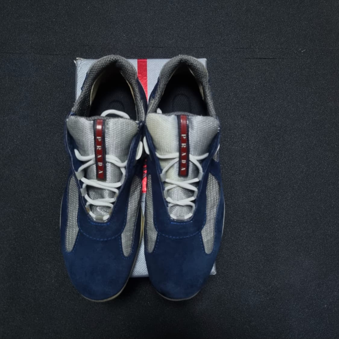 프라다 아메리칸컵 네이비 스웨이드 11 상품이미지5