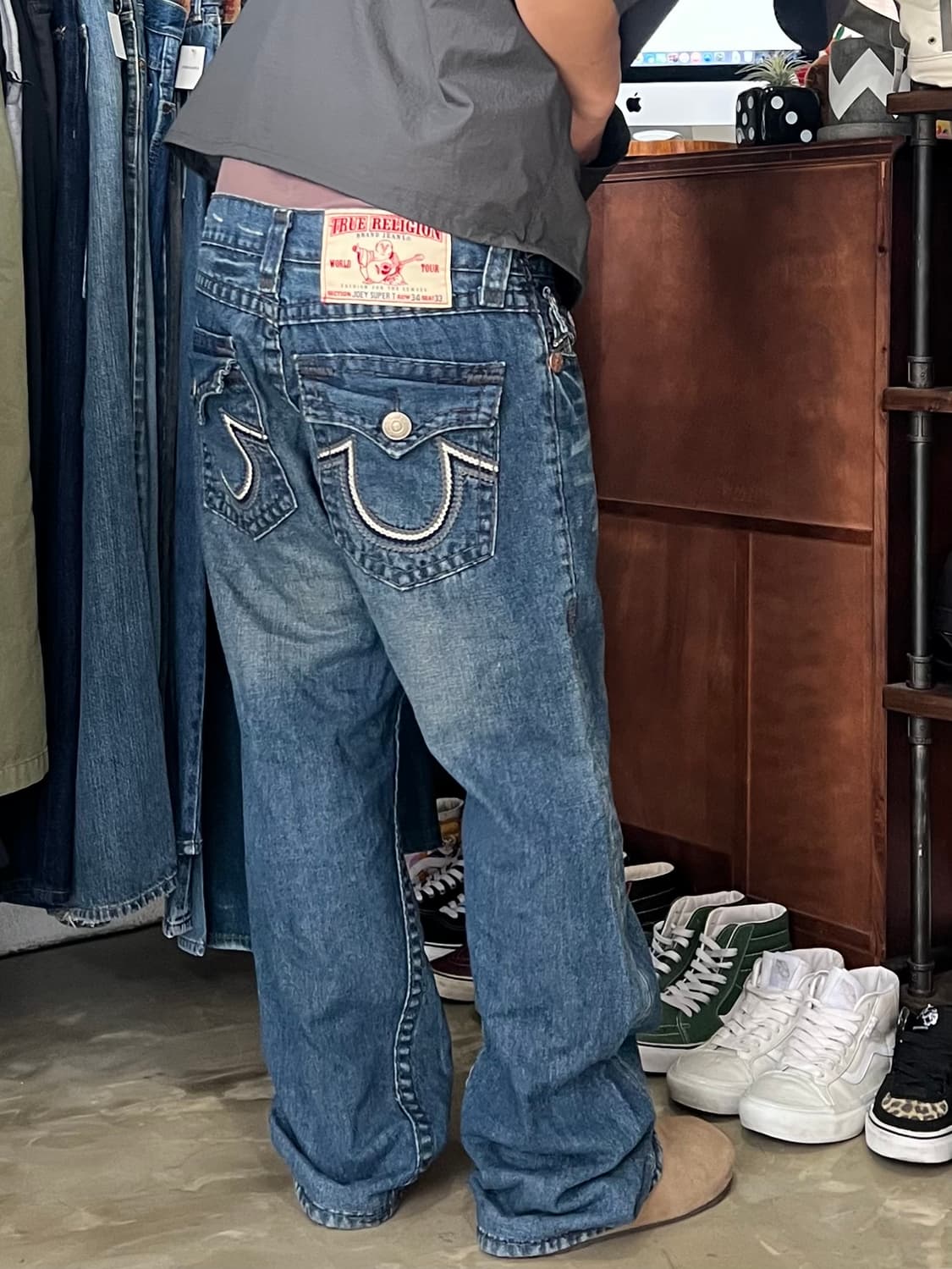 True Religion USA JOEY SUPER T 부츠컷 34x33 상품이미지3
