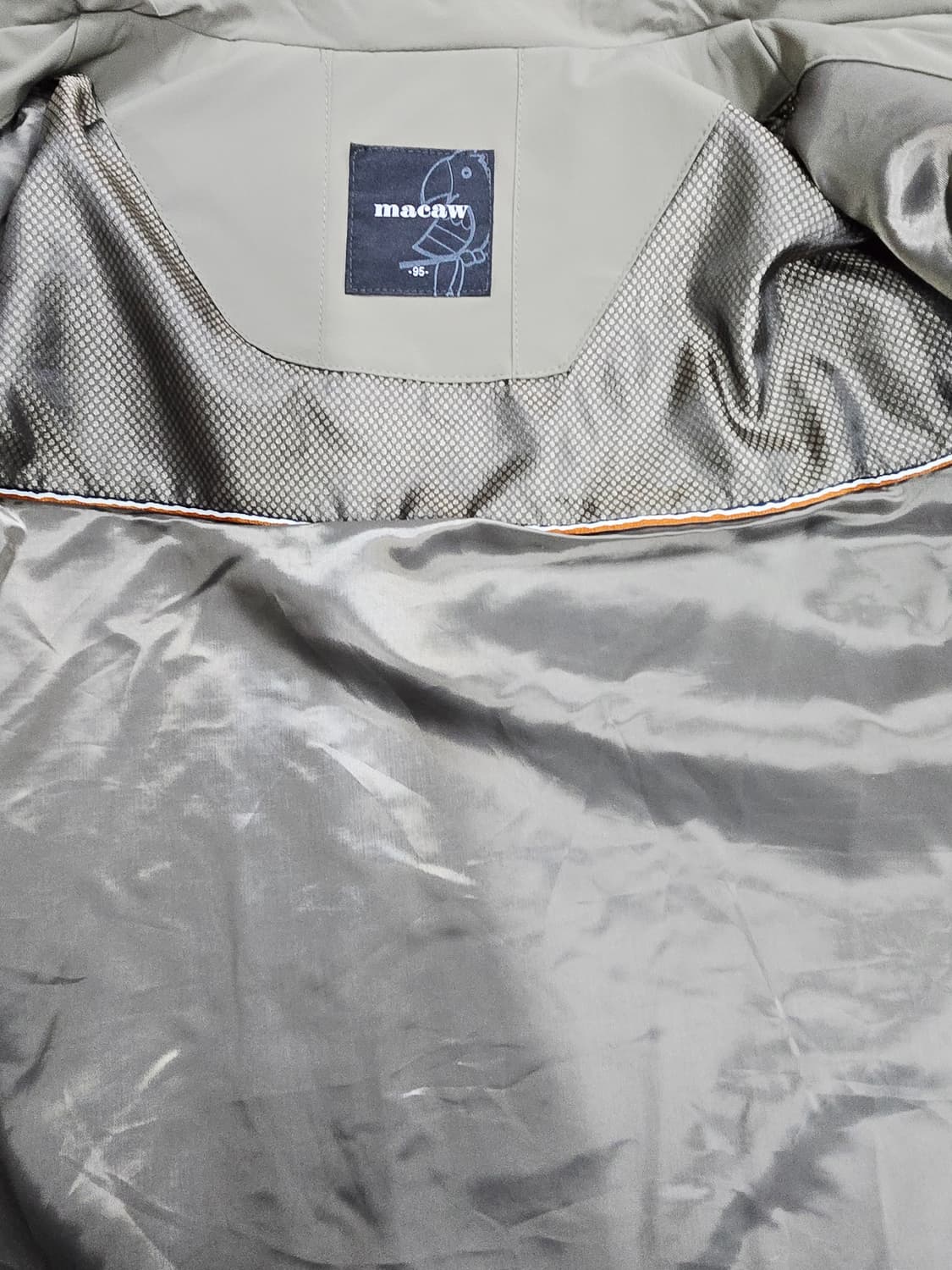 macaw 남성 카키색 야상 점퍼 상품이미지8