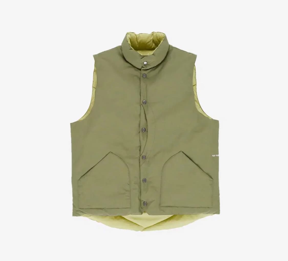 팝트레이딩 컴퍼니 Quilted Reversible Vest XL 상품이미지1