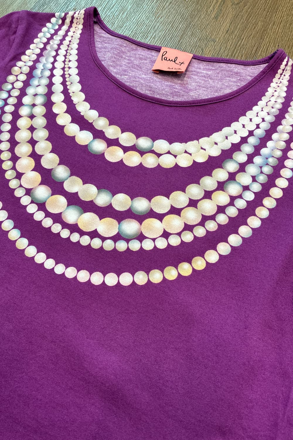 Paul Smith Pearl Necklace Long-Sleeve 상품이미지5