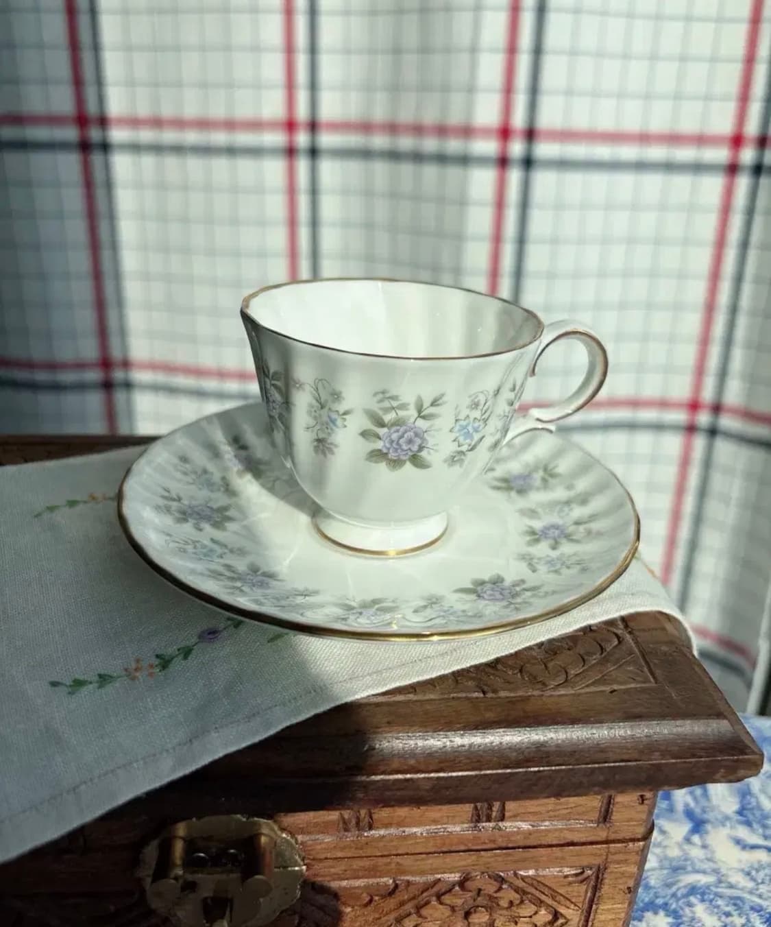 영국 빈티지 민튼 알파인 스프링 에소잔 듀오 상품이미지1