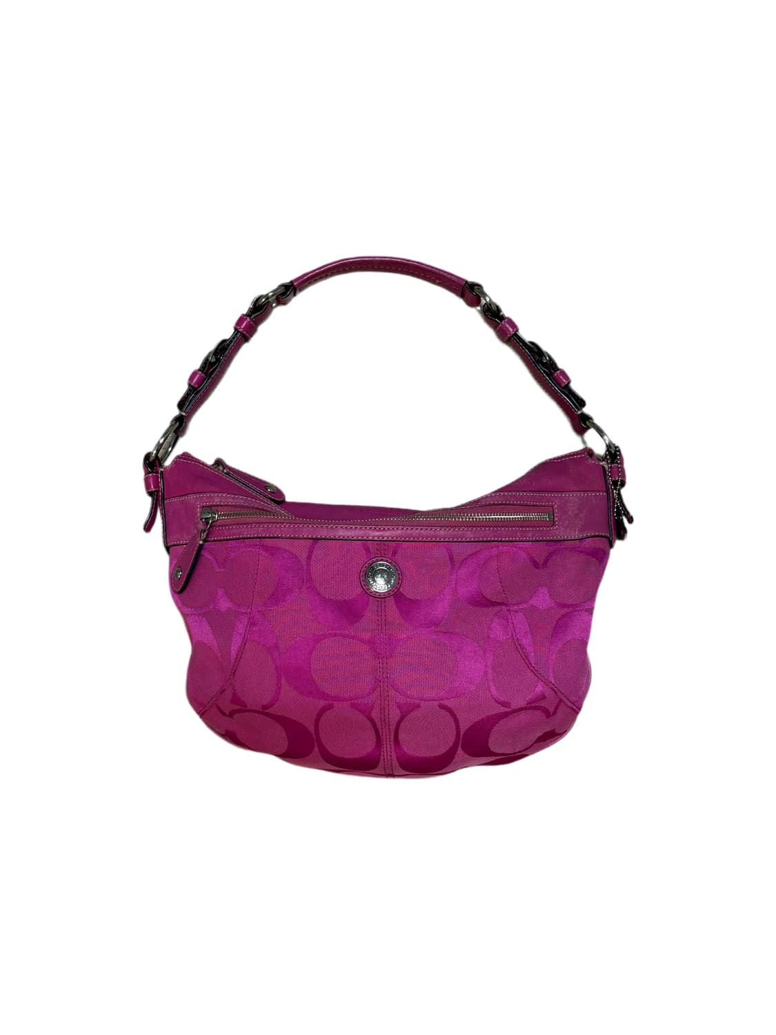 Coach 코치 가방 숄더백 hot pink 코치빈티지 상품이미지1