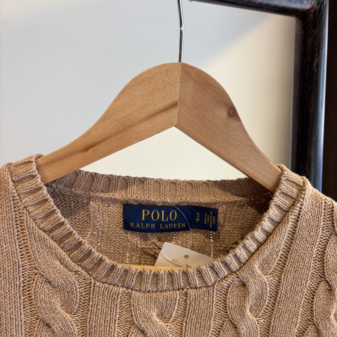 16093 - 폴로 랄프로렌 베이지 케이블 니트 상품이미지5