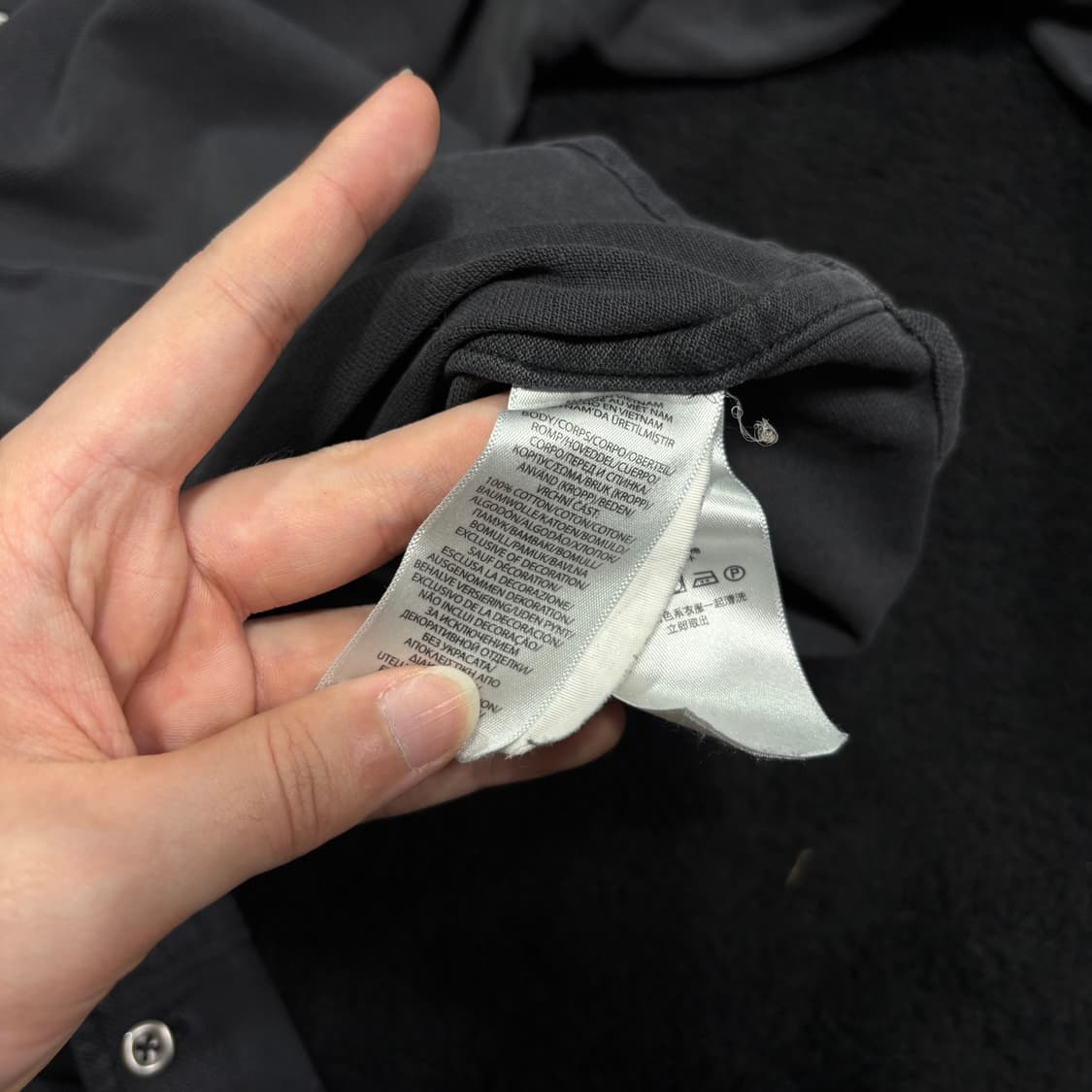 S 폴로 랄프로렌 블랙 니트옥스포드 셔츠 상품이미지5