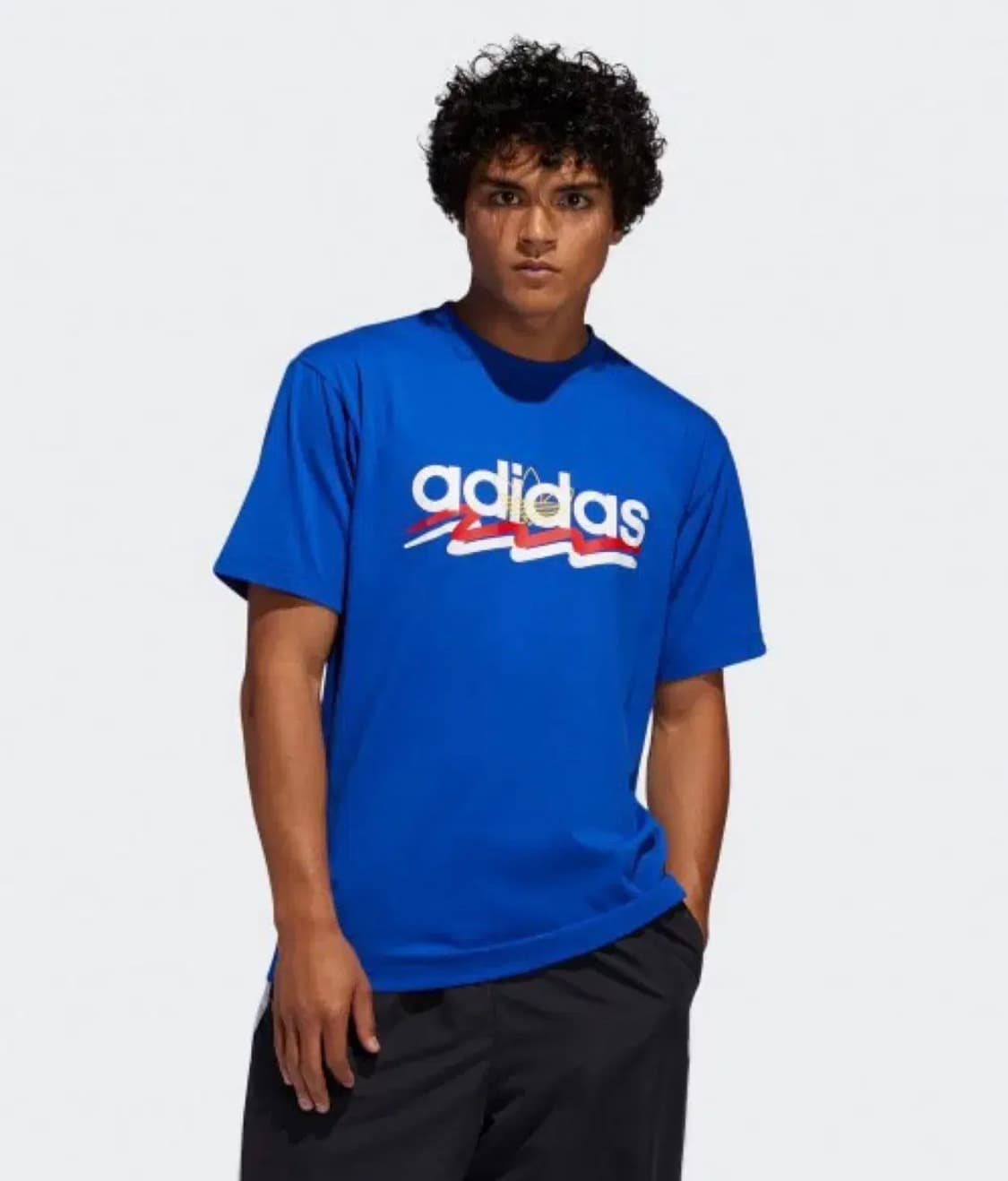 아디다스 반팔티셔츠 블루 L 상품이미지1