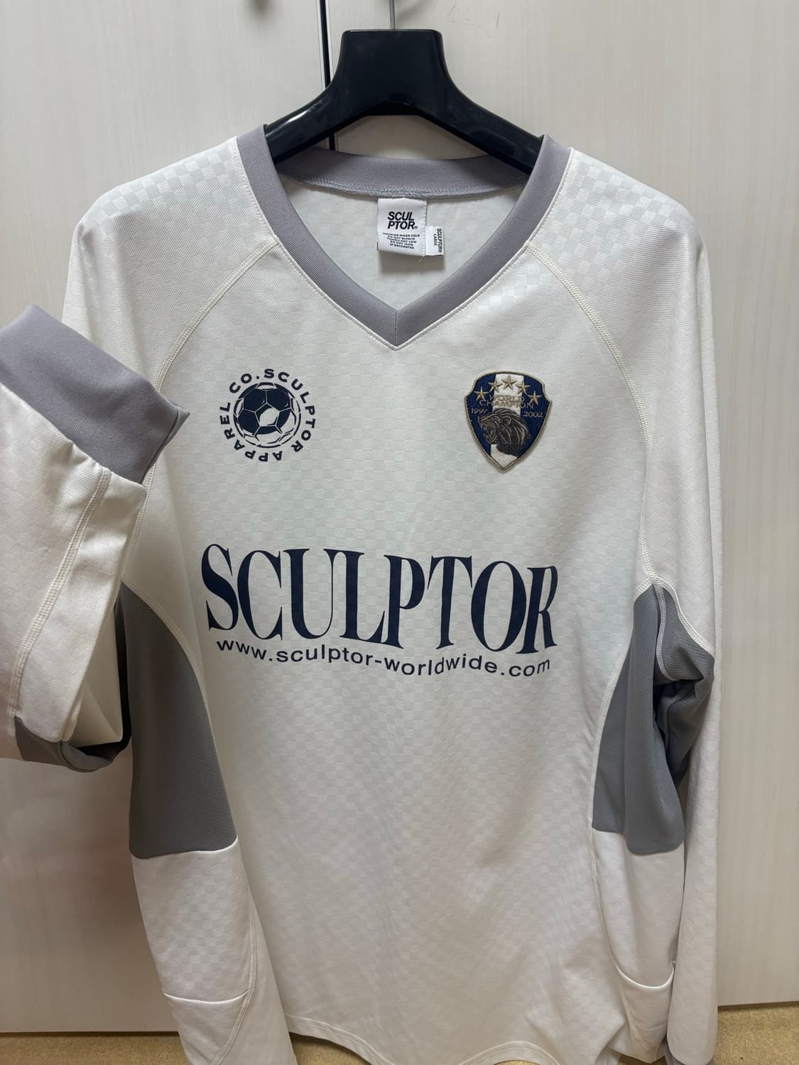 스컬프터 싸커 져지 sculptor soccer jersey white 상품이미지1