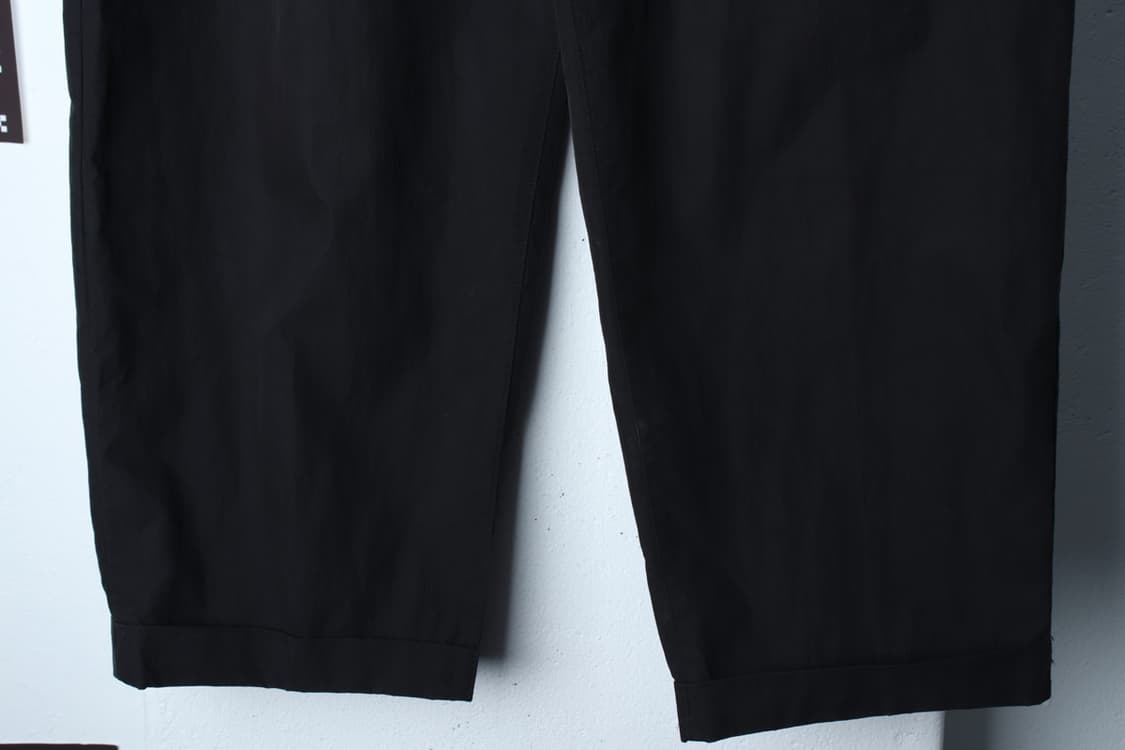 (L-XL) 유니폼브릿지 면바지 팬츠 와이드핏 경량 블랙-P10200 상품이미지4