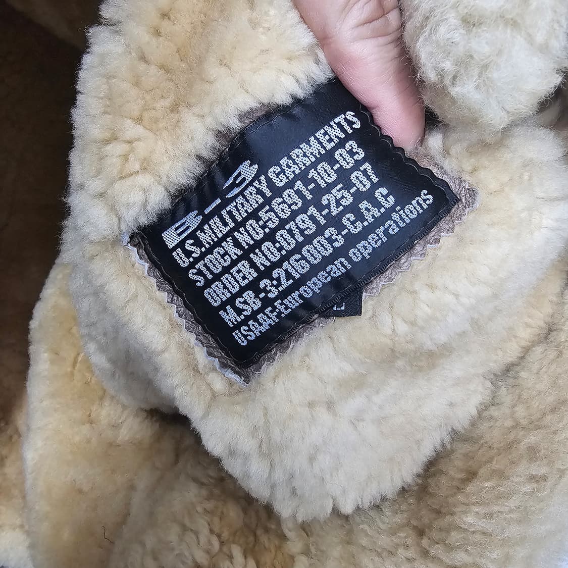 미공군 Type B-3 무스탕 상품이미지10