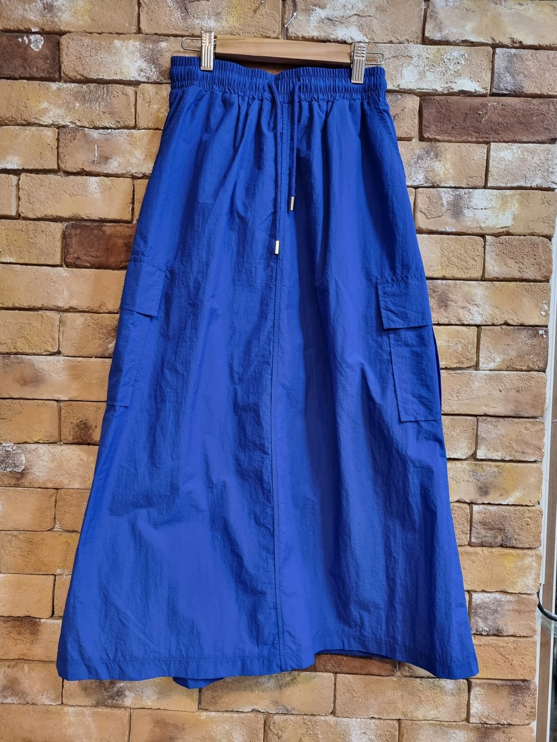  블루 색상의 셔츠와 스커트 세트 상품이미지3