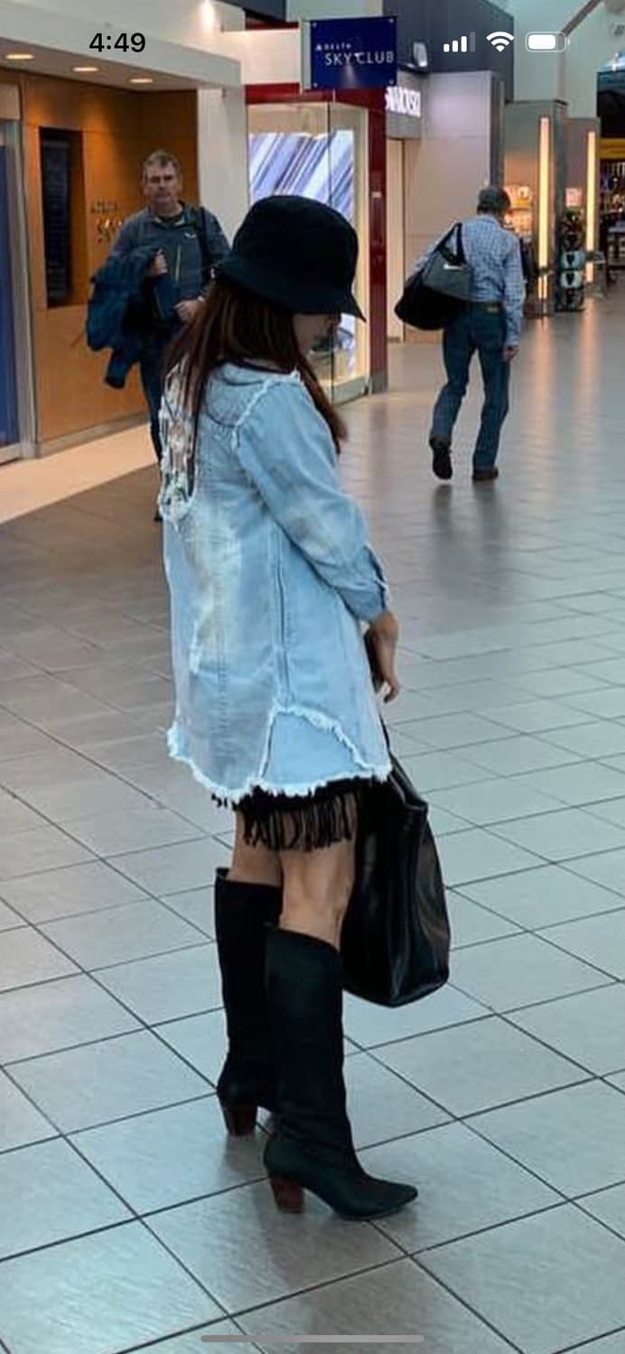 새상품 컨디션Silvian Heach 데님 자켓 원피스XXS(44사이즈) 상품이미지9