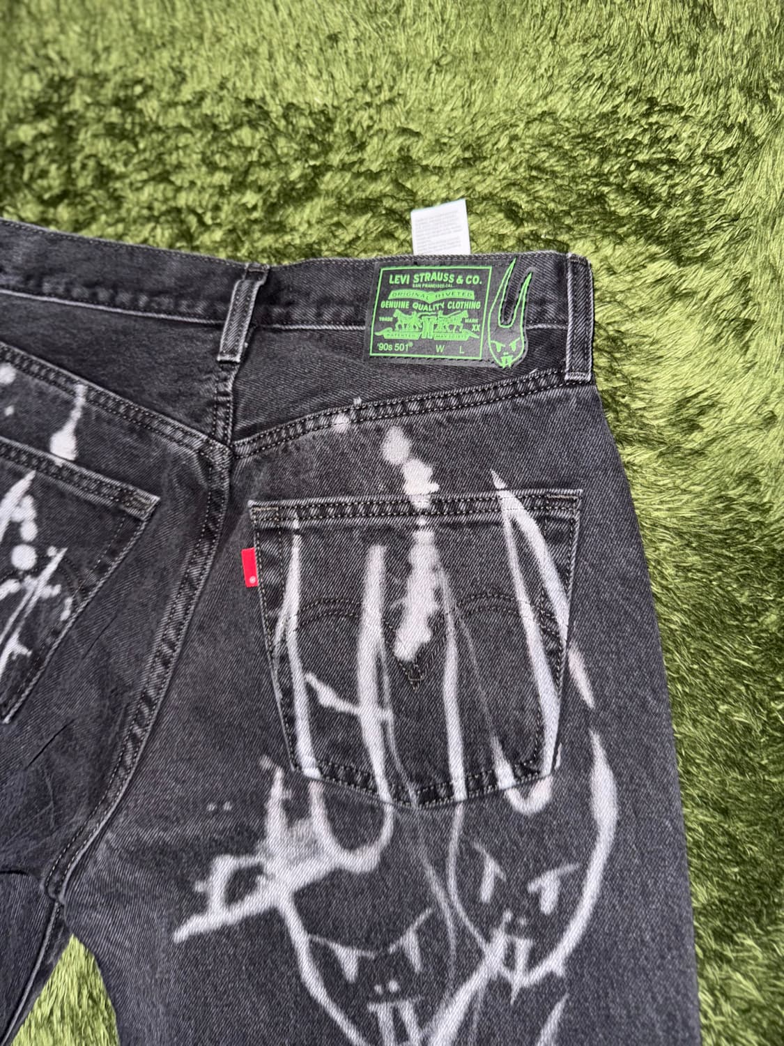 [W27] 리바이스 X 바비 페레이라 501 90s 데님 팬츠 상품이미지9