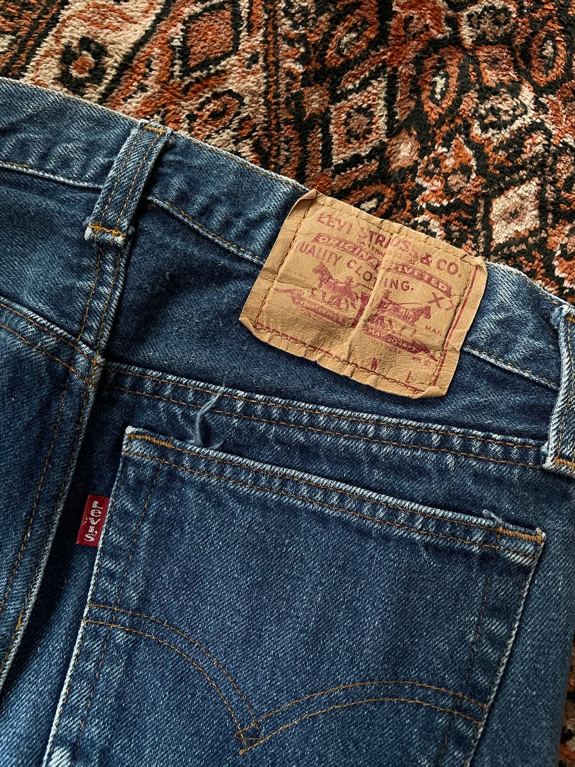 90's levis remake skirt 상품이미지4