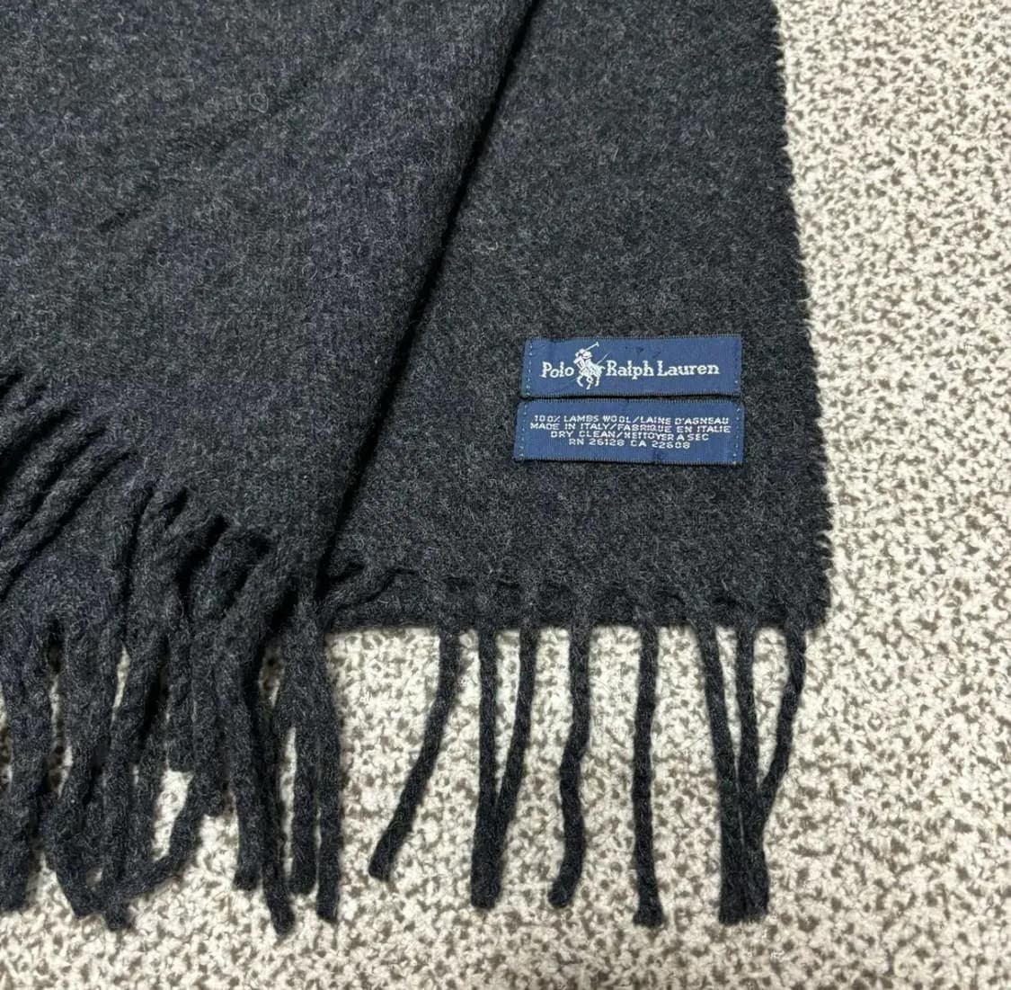 [택포,램스울100] 폴로 랄프로렌 이태리 머플러 목도리 [A+] 상품이미지3
