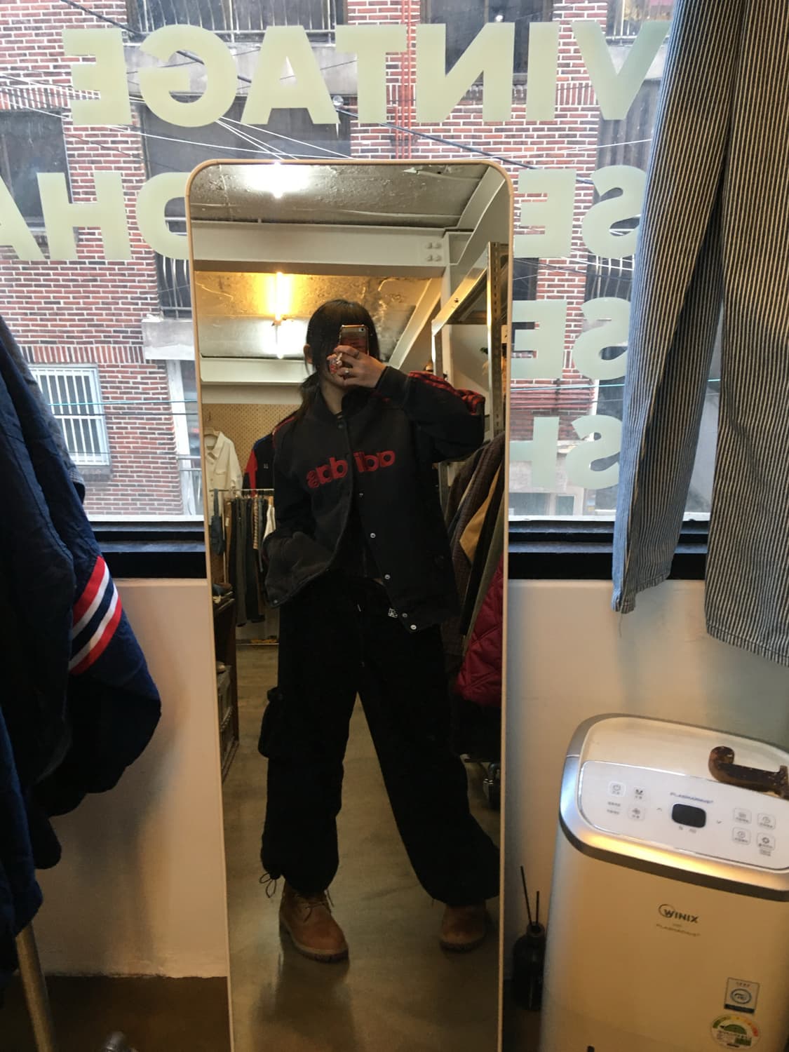 아디다스 검빨 삼선 자켓 L 상품이미지2