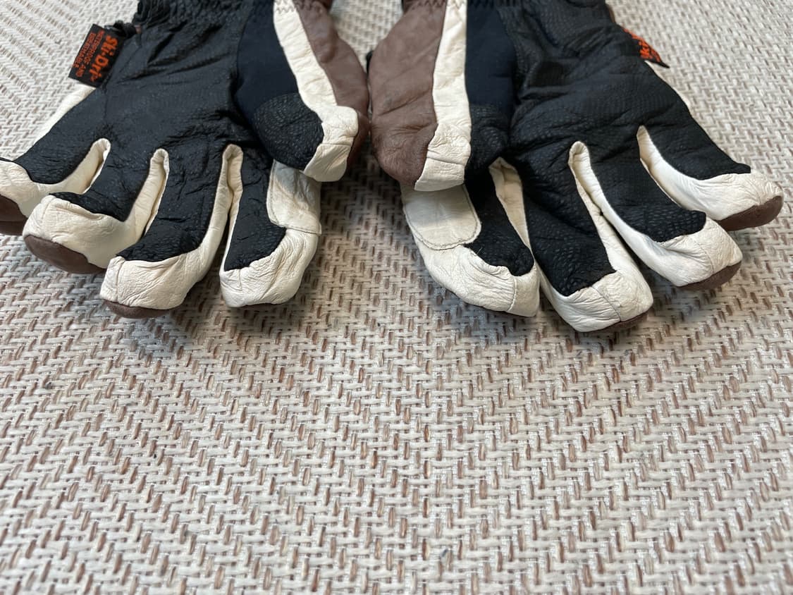 Slms 빈티지 레더 스키 장갑 J03763 상품이미지5