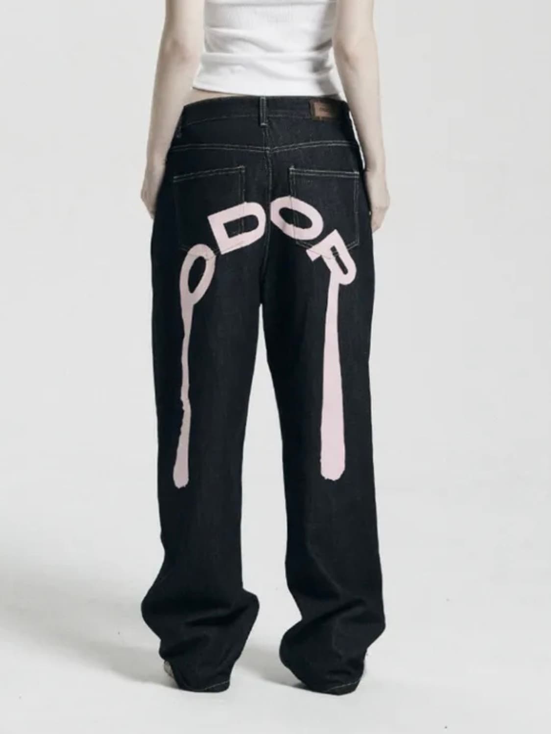 오도어 로고 데님 팬츠 상품이미지1