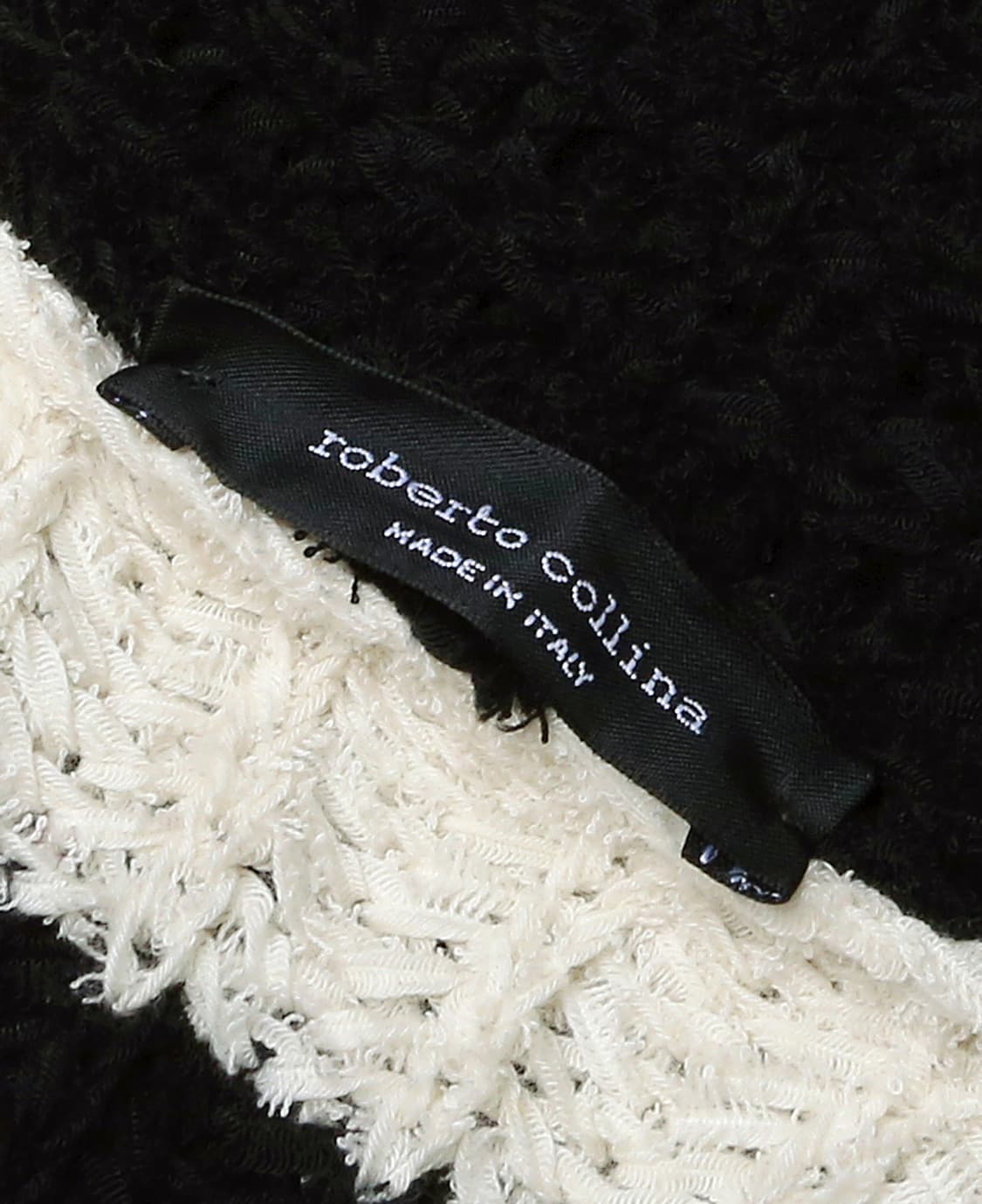 로베르토 콜리나 [Roberto Collina] 아이보리 블랙 댄디가디건 상품이미지5