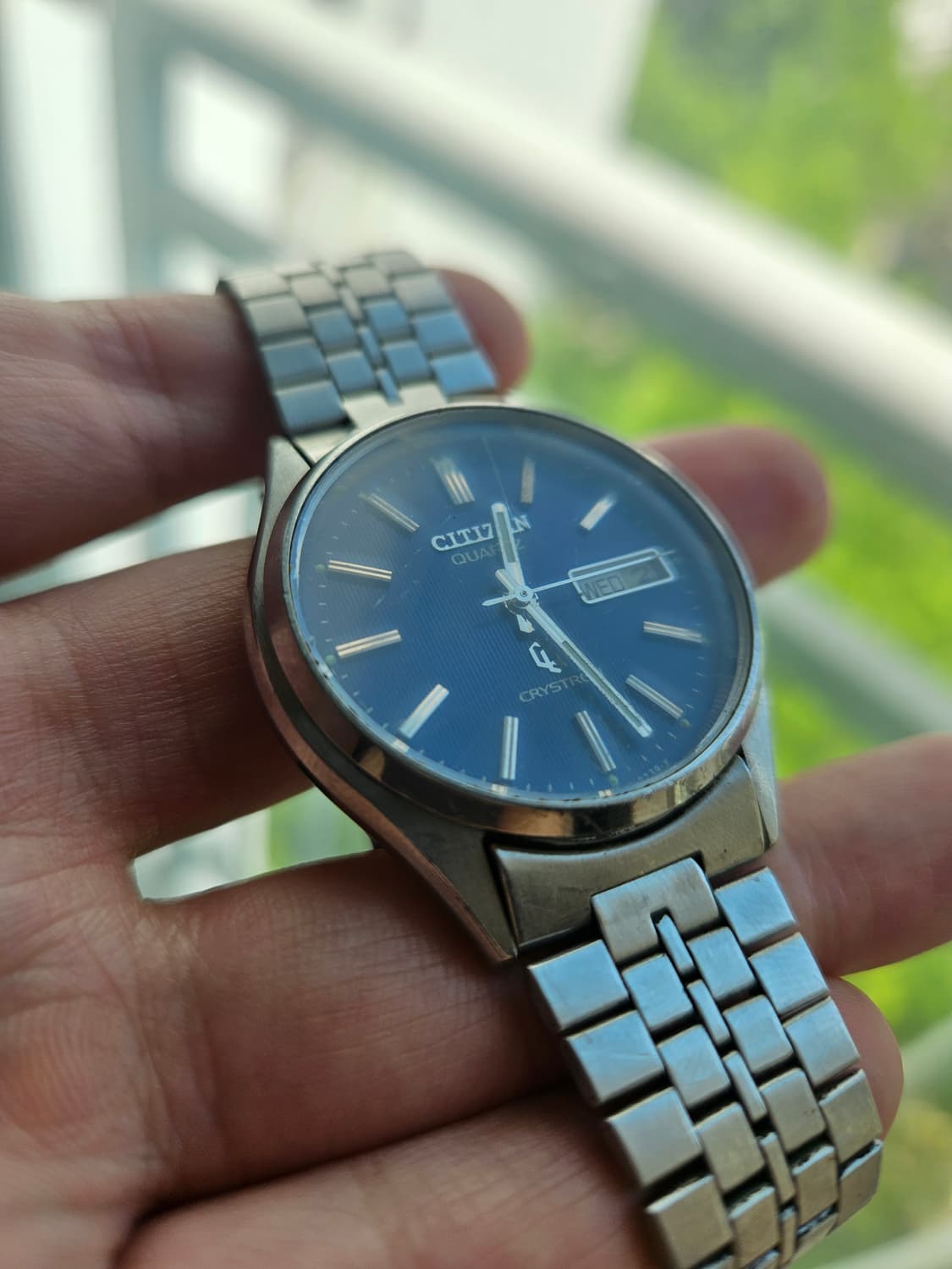 1977s 시티즌 크리스토론 청판 빈티지 시계 상품이미지2