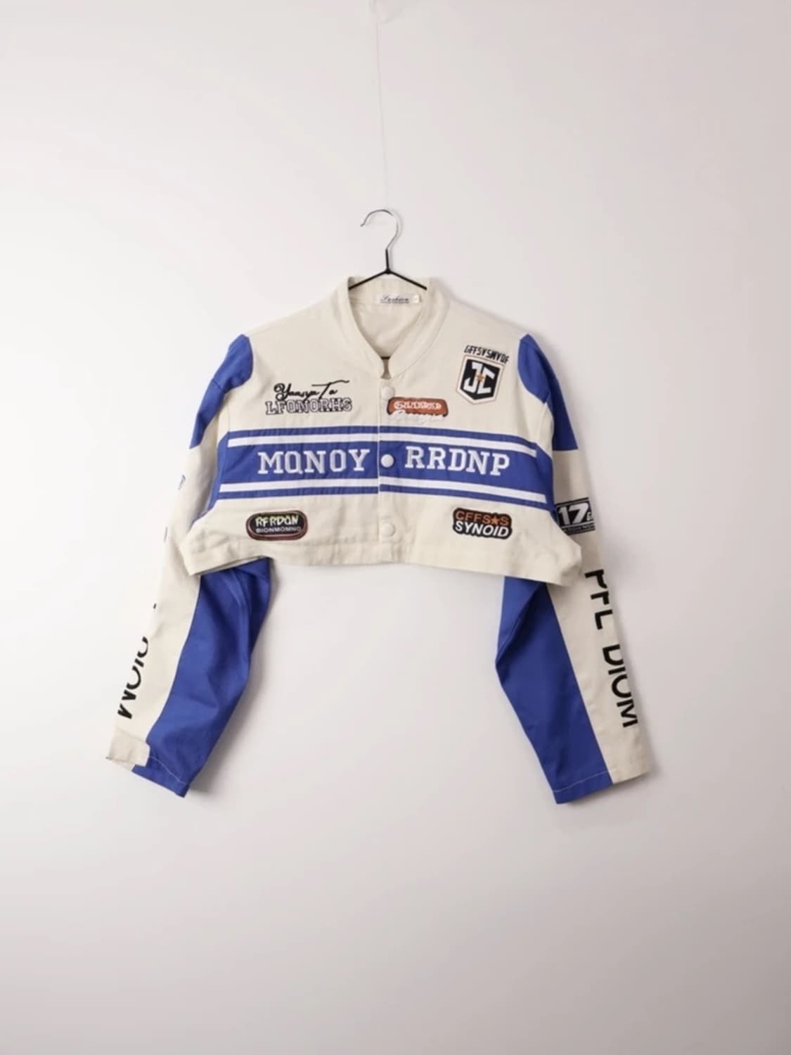 Vintage Racing Style Cropped Jacket 상품이미지5