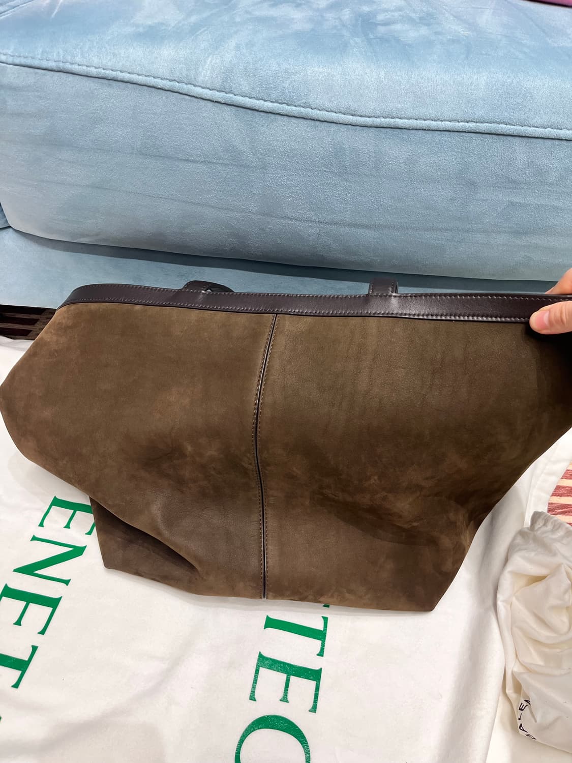 보테가 베네타 미디엄 플랩 토트백 상품이미지8