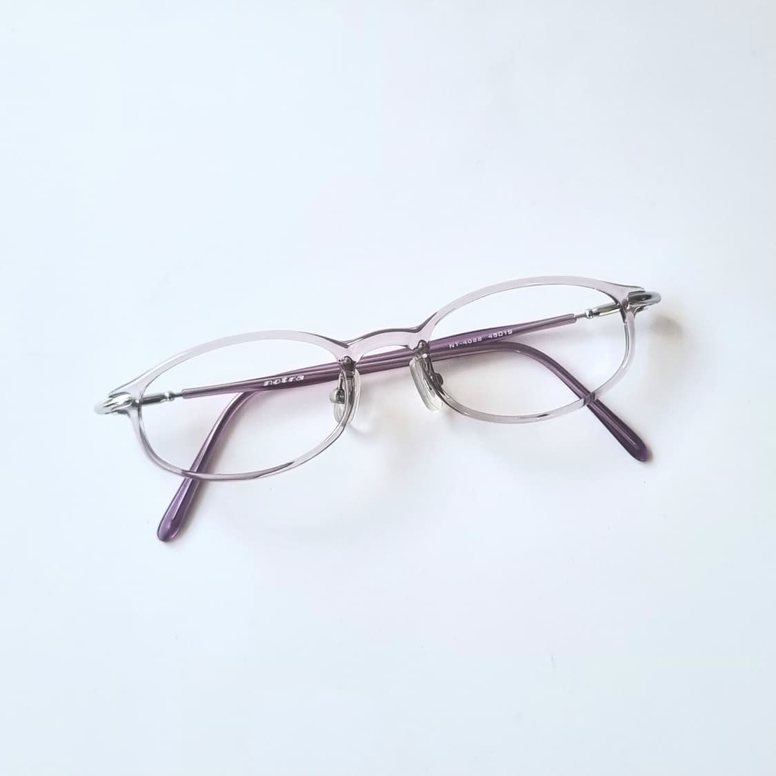 데드스탁 클리어 라벤더 오벌형 안경테 436 상품이미지1