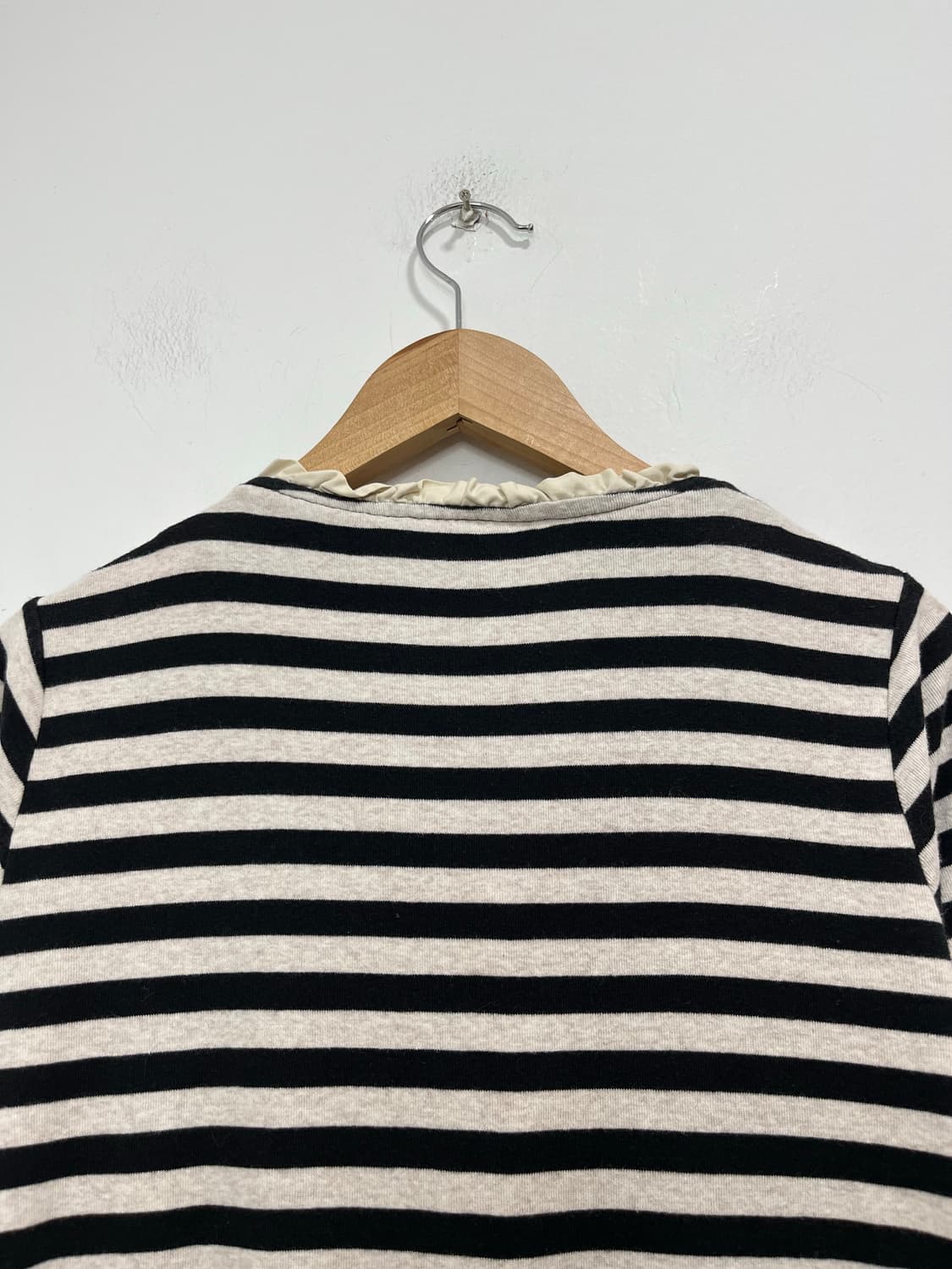 일본 빈티지 모리걸 단가라 프릴 레이어드 가디건  상품이미지7