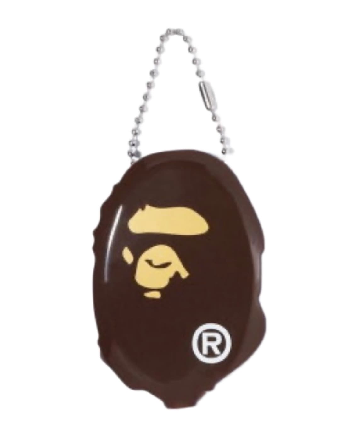 베이프 에이프 헤드 코인 케이스 M 브라운 상품이미지1