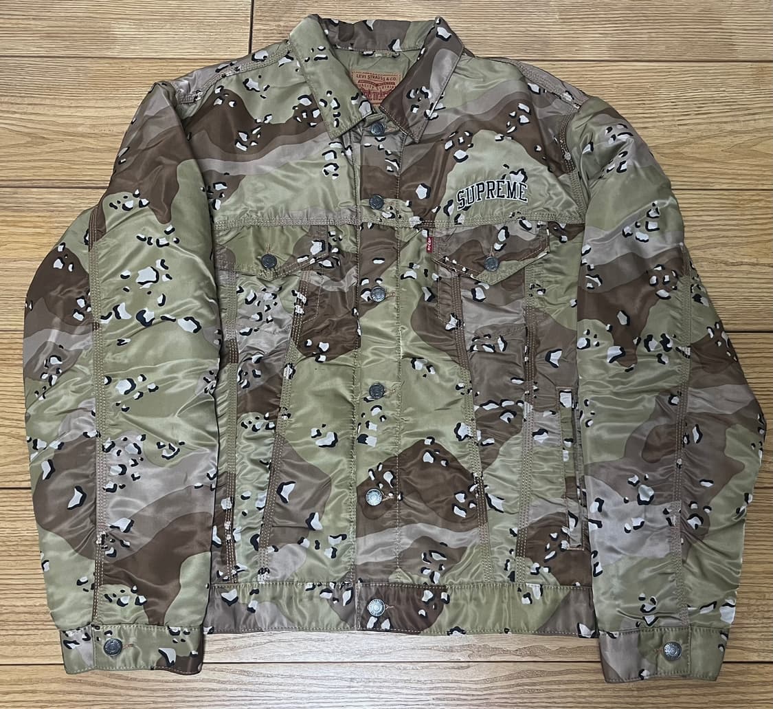 Supreme Levis Camo trucker jacket 상품이미지1