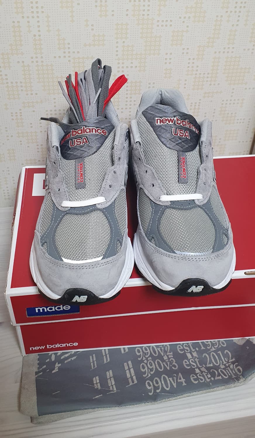 뉴발란스 990v3 40주년 기념 255사이즈  상품이미지7