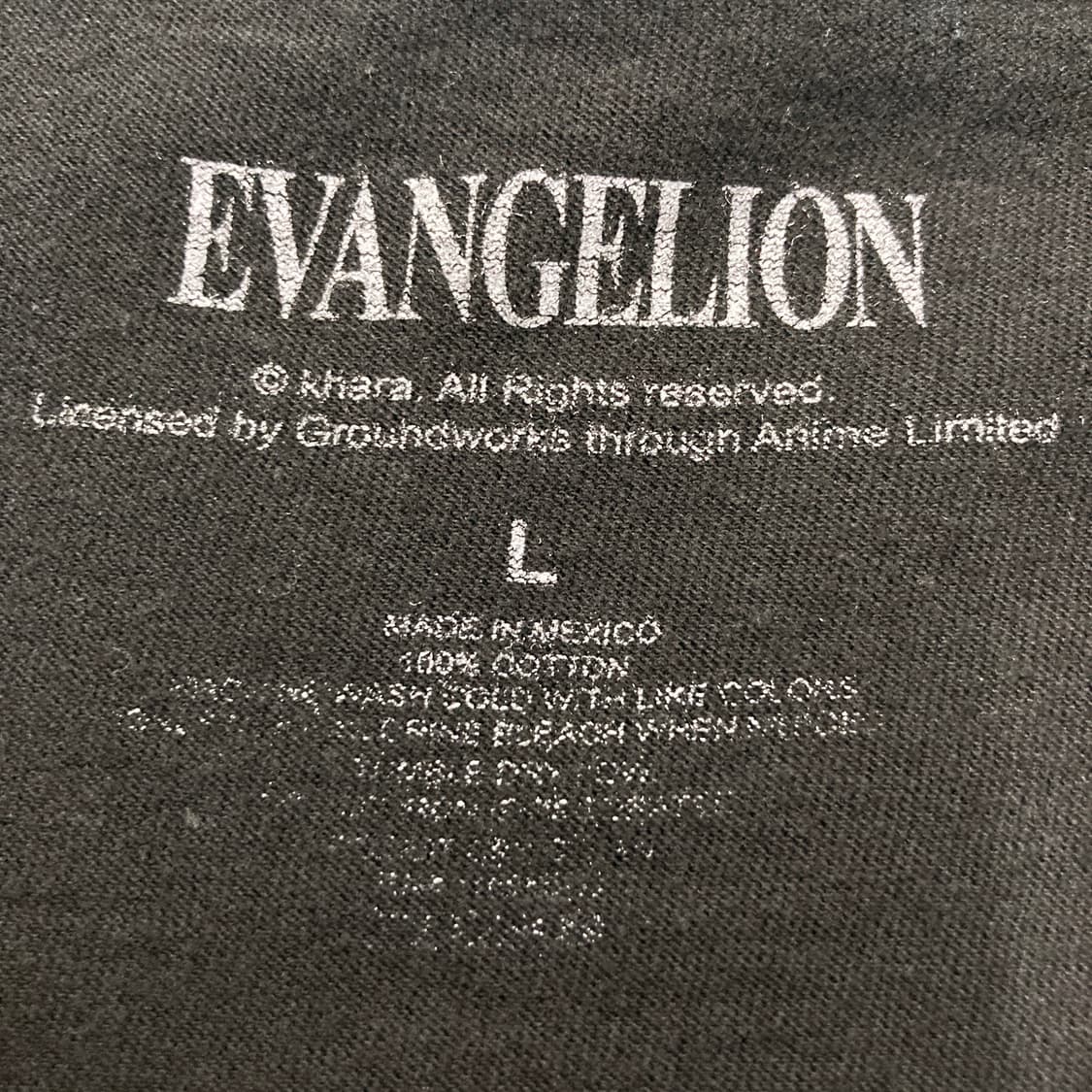 에반게리온 오피셜 애니메이션 티셔츠 상품이미지5