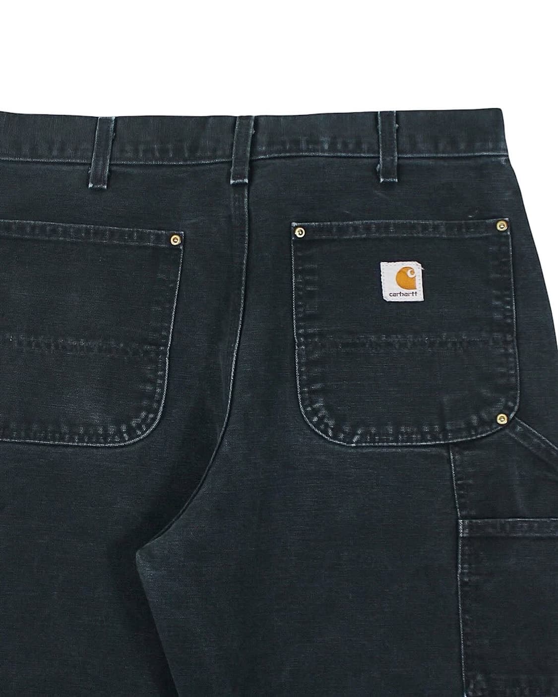 2008 칼하트 B01 BLK 블랙 더블니 카펜터 팬츠 빈티지 상품이미지3
