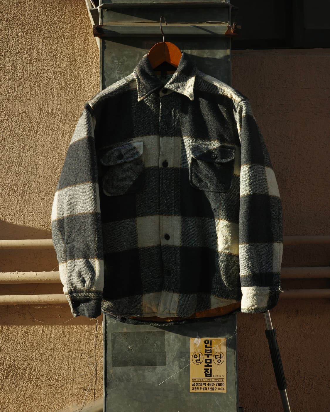 70s 퍼 라이닝 Cpo 셔츠 상품이미지1